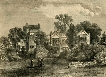 Frognal Převorství, c1876.