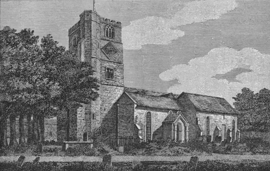 Fulham Church v roce 1812 1911