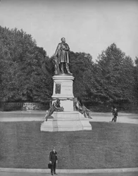 Garfieldova socha, Washington, D.C., c1897.