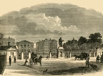 Brána Foundling Hospital, c1876.