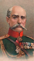 Generál Platon Lechitsky 1856-1921, ruský velitel v první světové válce, 1917