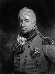 Generál Sir Eyre Coote 1762-1823, britský voják, 1837