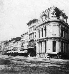 Genesee Street, Utica, New York, USA, počátek 20. století