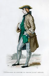 Pán v mysliveckém kroji, 18. století 1882-1884