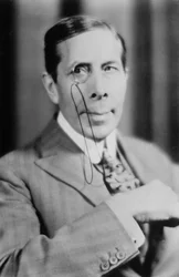 George Arliss 1868-1946, anglický herec, 20. století