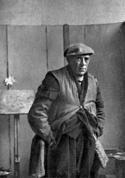 Georges Braque , francouzský umělec, 1934