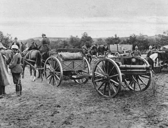 Německé dělostřelectvo, první světová válka, 1915