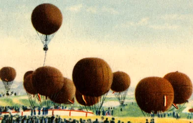 Německá soutěž horkovzdušných balónů, 1932.