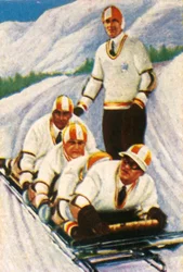 Německo II, německý bobový tým, 1928.