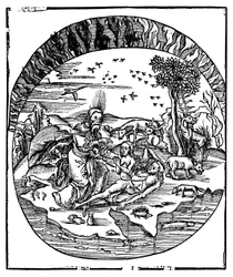 Bůh stvořil Evu z Adamova žebra, 1508