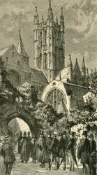 Going To Service by The Dark Entry: Colonial and Indian Visitors v Canterbury, 1886.