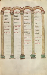 Kniha evangelia, ca. 825-50.