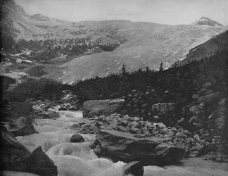 Velký ledovec, Selkirk Mountains, Kanada, c1897.