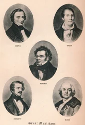 Velcí hudebníci - Deska XIII., 1895