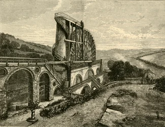 Great Wheel at Laxby, 1898.