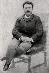 Guy de Maupassant, francouzský autor, 1890