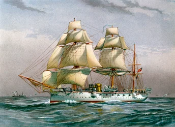 HMS Calliope, křižník Royal Navy 3. třídy, c1890-c1893