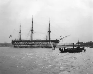 HMS Victory, Isle of Wight, Anglie, 1912