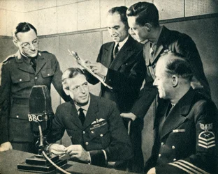 H.R.H. zesnulý vévoda z Kentu, který se zúčastnil amerického Dne nezávislosti, 1942.