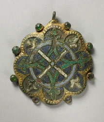 Přívěsek s postrojem, 1200s.