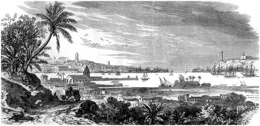 Havana, Kuba, c1865