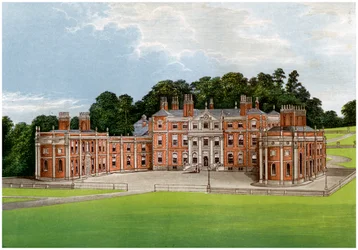 Hawkestone, domov Viscount Hill, c1880