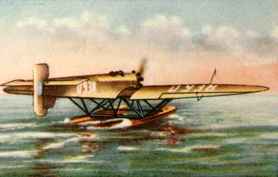 Plovákový letoun Heinkel He 5b, 20. léta, 1932.