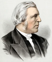 Henry Allon 1818-1892, anglický kongregační božský, c1880