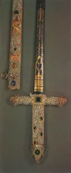 Jílec a pochva of the Jeweled State Sword, 1953