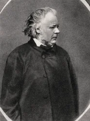 Honore Daumier , francouzský umělec, 1868