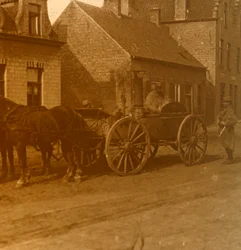 Kuchyně tažená koňmi, c1914-c1918