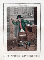 Hot Spiced Gingerbread, Pantheon, Londýn, 1806