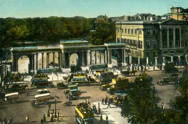 Hyde Park Corner, Londýn, c1910.