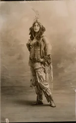 Ida Rubinstein, ruská baletka, 1910