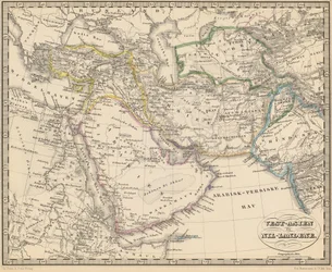 Ilustrace převzata z knihy Atlas všech částí Země od neznámého autora a vydané nakladatelstvím Chr. Steen & Søn (Copenhagen, 1857)