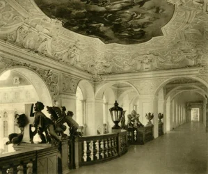 Císařské schodiště, klášter St Florian, Sankt Florian, Horní Rakousko, c1935.