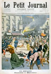 Ve Španělsku vypuknou nepokoje v Barceloně v roce 1901