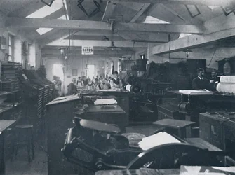Ve skladatelské místnosti, 1916
