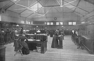V Post Office Central Telephone Exchange, City of London, c1903 1903