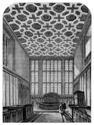 Interiér, Chapel Royal, St James