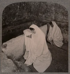 Interiér Kristova hrobu, c1900