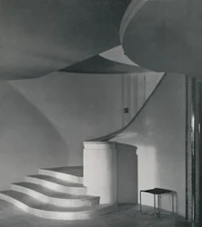 Interiér domu v North Foreland, 1933