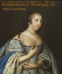 Isabelle Angélique de Montmorency 1627-1695, vévodkyně z Mecklenburg-Schwerinu, asi 1665.