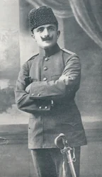 İsmail Enver Paša, Enver Paša 1881-1922, osmanský vojenský důstojník, kolem roku 1914