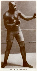 Jack Johnson , americký boxer, 1938