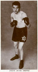 Jack Kid Berg , anglický boxer, 1938