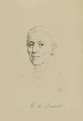 Jean-Baptiste Pierre Antoine de Monet, Chevalier de Lamarck 1744-1829, c. 1810.
