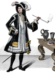 Jean Bart nebo Barth 1651-1702, francouzský soukromník, c1690