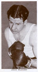 Jock McAvoy , britský boxer, 1938