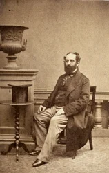 John Elliotson, britský lékař, c 1860
